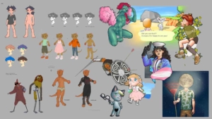 Dana-Jonker-Bryce---Character-designs